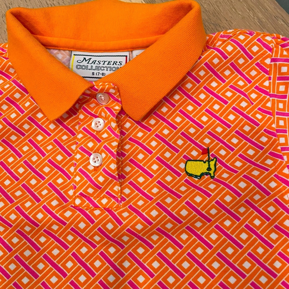 Girls Master’s Golf Shirt.